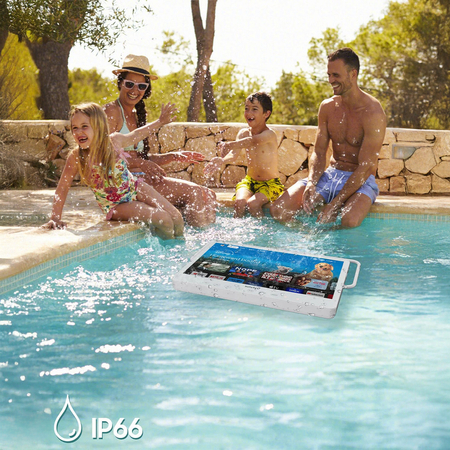 Przenośny TV Smart IP66 z Google TV Sylvox 15.6"