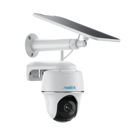 Reolink Argus PT Smart Kamera weiß + Panel