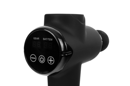 Masażer Grzejący Pistolet do masażu Massage Gun Spacetronik SP3200B czarny