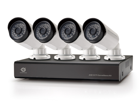 Zestaw do monitoringu 4x kamera AHD 720P + dysk 2TB