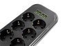 Listwa zasilająca Spacetronik SR-204 6x AC z ładowarką 4x USB 3.4A Auto-id