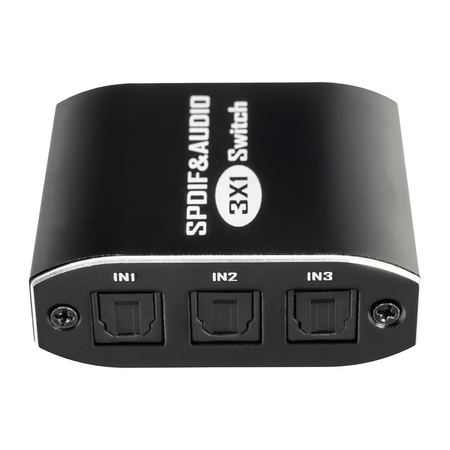 Optyczny rozdzielacz audio SPDIF Toslink 1x3