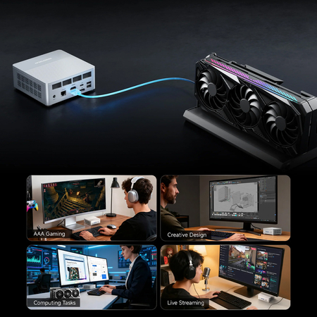 Minisforum X1 Lite AMD Ryzen 7 255, 16GB RAM, 512GB SSD