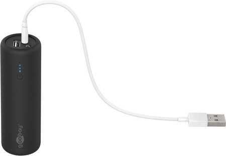 PowerBank na rower z latarką LED i uchwytem Goobay 5000 mAh