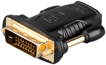 Adapter HDMI-Buchse / DVI-D 24+1 Stecker Goobay