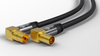 TV-Stecker IEC GN-WT Goobay Angular Schwarz 10m