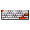 Klawiatura mechaniczna Delux KM36 RGB biało-pomar.
