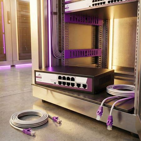 10-Port 100Mbps POE 120W SWITCH SP-SF1010P - zdjęcie 2