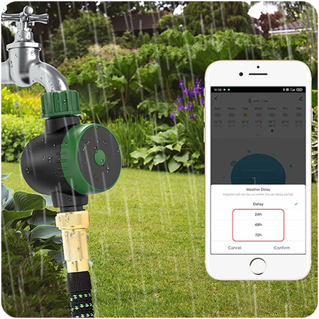 TUYA Bluetooth-Wasserventil mit Wi-Fi-Gateway SL-WT01