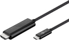Kabel USB-C 3.1 - HDMI Goobay 1,8m czarny