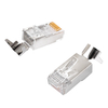 RJ45 cat7 S/FTP-Durchgangsstecker PT-RJ457SFT-15 x50