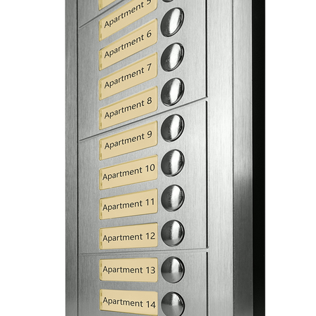 Dodatkowy panel wideodomofonu szesnastorodzinny Spacetronik DiO SPD-DP916