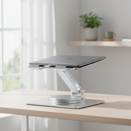 Obrotowa Podstawka na Tablet/Telefon SPP121S 360° Aluminium