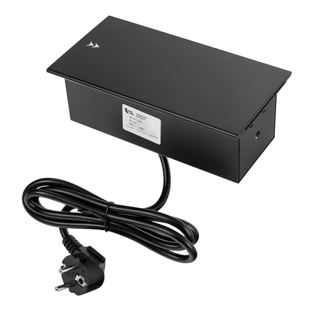 Gniazdo meblowe rozsuwane Spacetronik SPS-S24CB V2 COMPACT