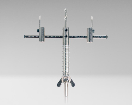 Otwornica Regulowana Próżniowa 9" JONARD TOOLS AHC-19 Bezpyłowa Sufitowa