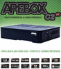 Apebox C2 4K UHD Combo DVB-S2X MS DVB-T2/C H.265 IPTV - telewizja naziemna nowej generacji