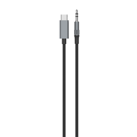LS-Y81C kabel USB-C na jack 3.5 mm 1 metr czarny