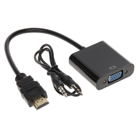 HDMI zu VGA + Audio Konverter SPH-VA02 Schwarz