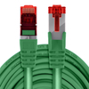 RJ45 CAT 6 S/FTP AWG27 LSZH grün 15m Kabel