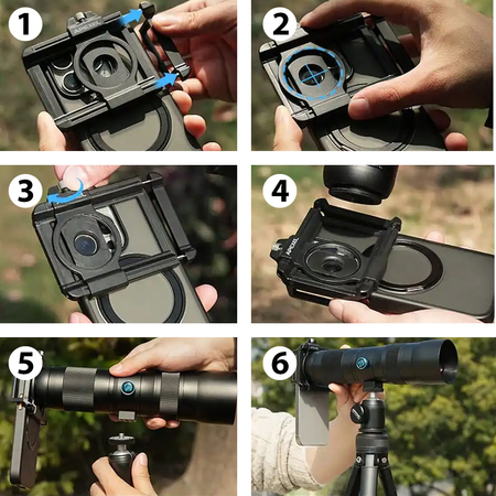Obiektyw SuperZoom do telefonu Apexel 20–60x