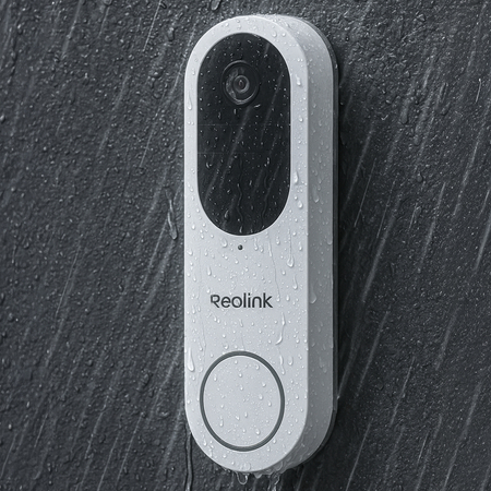 Wideodomofon Smart 2K 4MP Reolink Battery WiFi biały