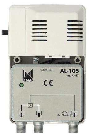 Alcad AL-105 12V 100mA Netzteil für Verstärker - zdjęcie 2