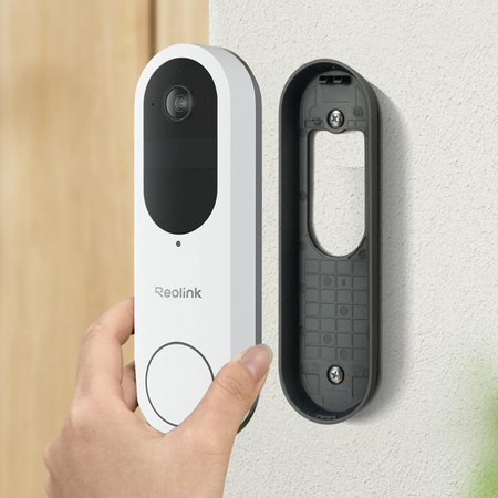 Wideodomofon Smart 2K 4MP Reolink Battery WiFi biały