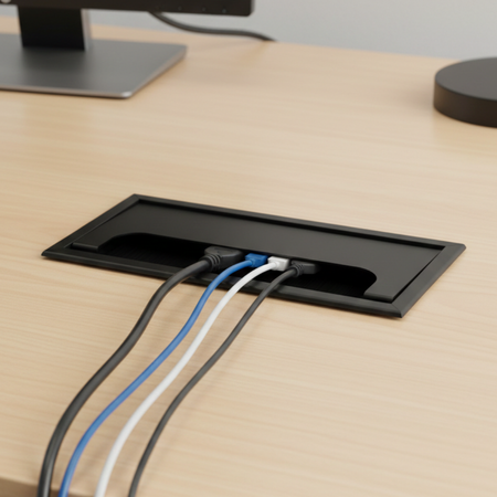 Przepust kablowy Spacetronik SPSG06 160x80mm - zdjęcie 2