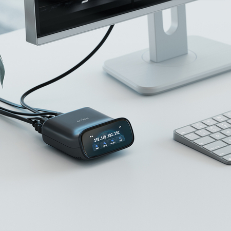 Przełącznik KVM IP Wi-Fi HDMI 4K Comet Pro GL-RM10 - zdjęcie 2