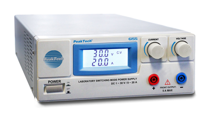 Zasilacz laboratoryjny 600W 30V 20A PeakTech 6155