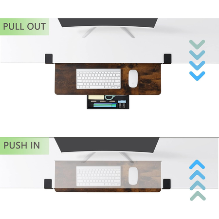 Wysuwana Półka pod Klawiaturę Spacetronik SPB133B