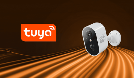 Inteligentna kamera bezprzewodowa zewnętrzna Aosu SL-C6L do monitoringu SMART Wi-Fi Tuya