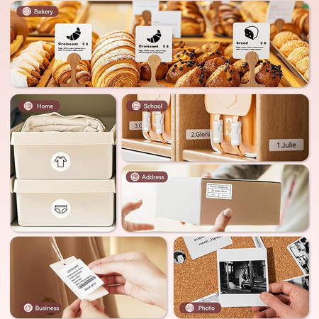 Drukarka etykiet Niimbot B21 PRO czerwona