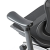 Ergonomiczne, czarne krzesło do biurka Spacetronik DORIS 30 z regulowanym zagłówkiem i podłokietnikami Spacetronik DORIS 30