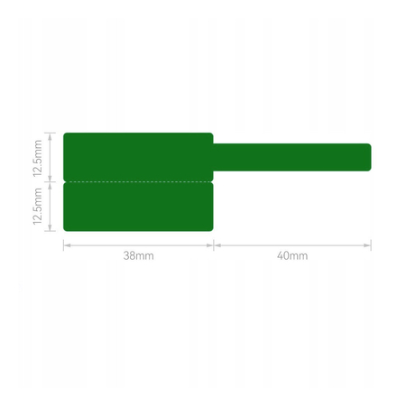 Etykiety seria B Niimbot 51x51 mm 140 szt. powder - zdjęcie 2