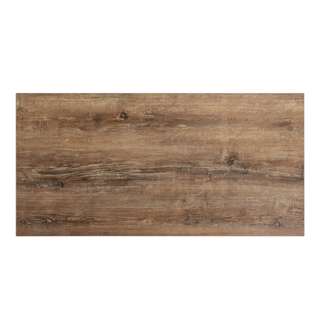 Biurko elektryczne Spacetronik SPE-152B czarne 158×80 Drewno Retro