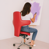 Ergonomiczny hoker regulowany SELLA czarny