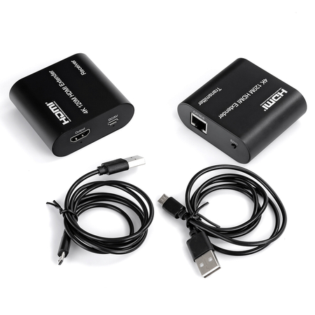 Konwerter HDMI na LAN 4K@30Hz Spacetronik SPH-HLC53 - zdjęcie 2