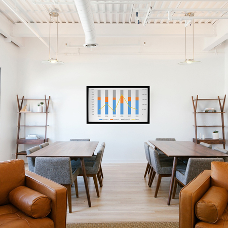 Ekran projekcyjny ramowy 90" cali PVC-PS Outlet B+