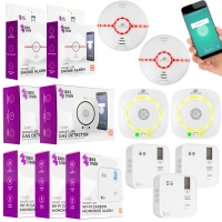 Czujnik 7x dymu gazu czadu Mieszkanie+ SL-DZ-CDG04