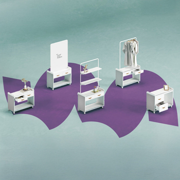 Szafka z kółkami na dokumenty Spacetronik Frodi