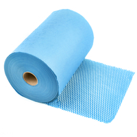 Papier mit Honigwabenstruktur – Blau 30cm 100m