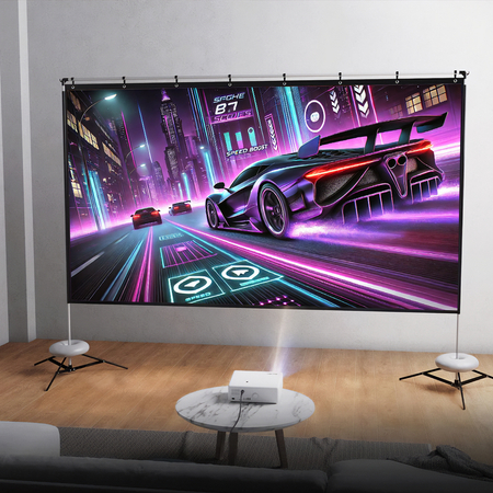 Przenośny ekran projekcyjny 120'' 4K  Spacetronik
