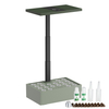 Inteligentna doniczka 10l SMART Garden zielona z ekranem LCD na ulubione rośliny przez cały rok Spacetronik SPGC20