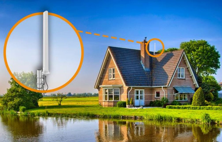 Zestaw anten morskich Marine 002 MIMO 2x2 Poynting do Internetu i GSM na statki