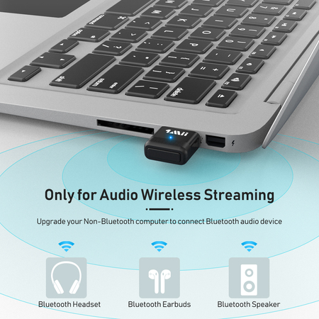 B10A Nadajnik Audio Bluetooth 5.0 USB 1Mii 20m