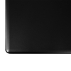 Blat MDF malowany proszkowo 120x60x2.5 Pure Black