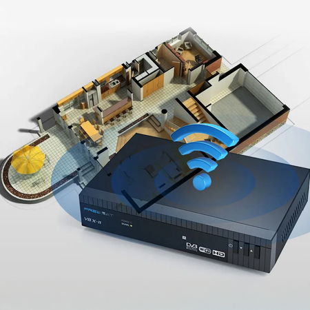 Tuner GTMedia Freesat V8 XII DVB-S2X FUNCAM