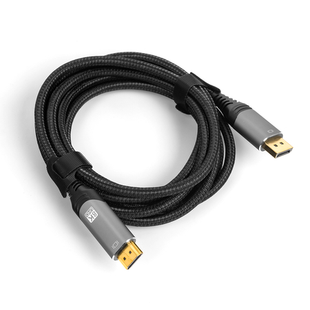 HDMI 1.4 8K DP Kabel Spacetronik KDH-SPA010 1m - zdjęcie 2