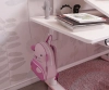 Elektryczne biurko dziecięce Spacetronik XD 112x60 cm (różowe) OUTLET